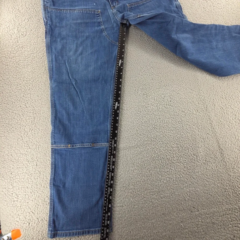 Carhartt Jeans‎ Mens 40 Relaxed Straight Rugged Flex Double Front Denim Dungaree
